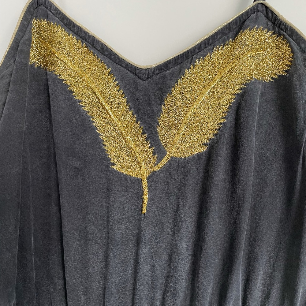 Black Silk Dress